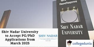 Shiv Nadar University to Accept PG/PhD Applications from March 2025; Check Eligibility Here